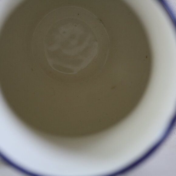 New Le Souk Ceramic Milika Stoneware 16 oz Goblet / Mug hand Painted - Picture 6 of 6